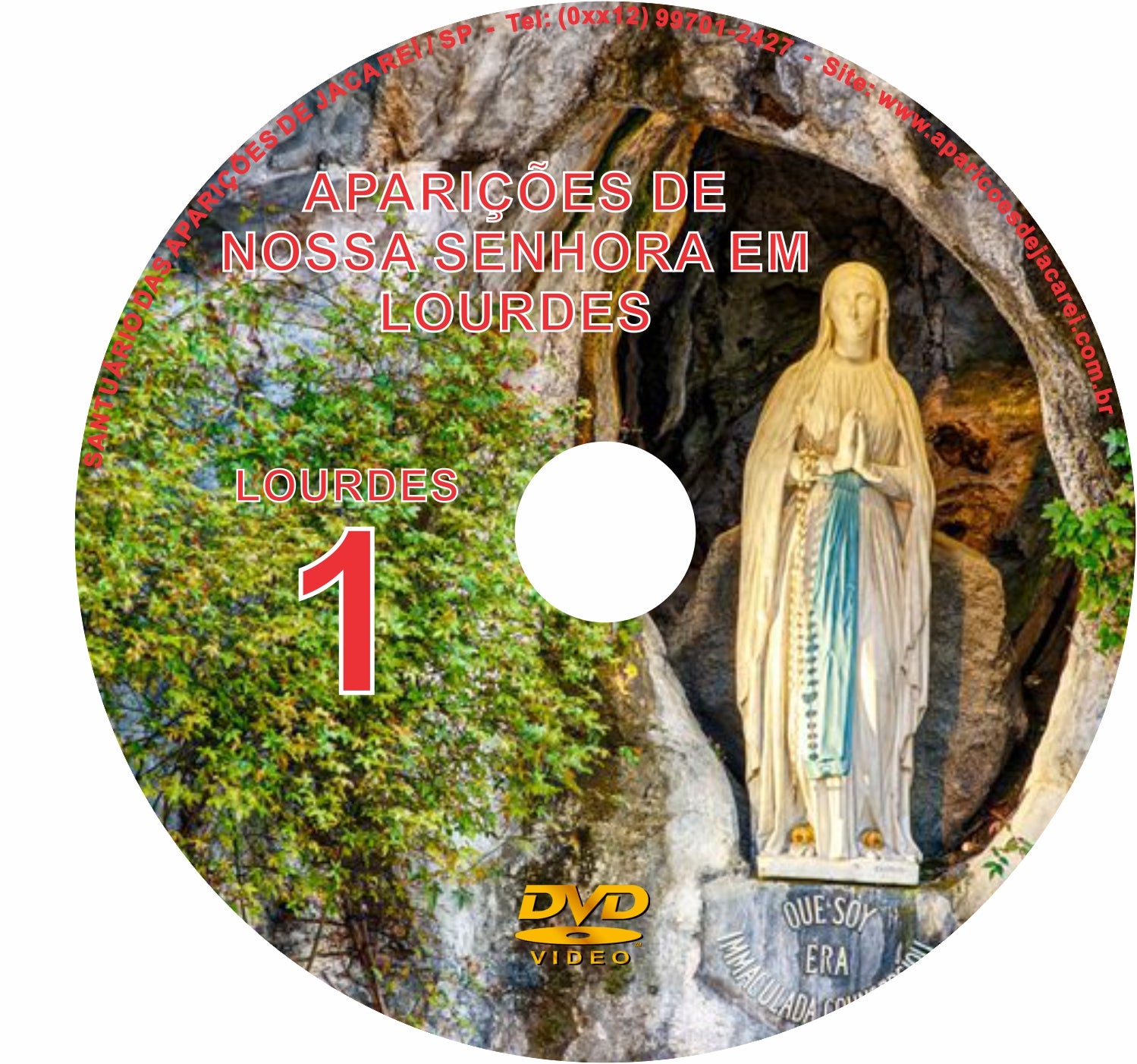 DVD Lourdes 1 DVD Lourdes 1